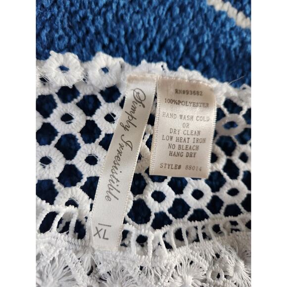 Simply Irresistible Crochet Women's Cover Up/Dress XL - Picture 7 of 8